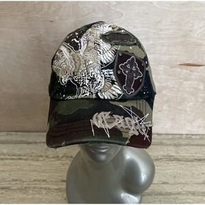 Women's Adjustable Camo Embroidered‎  Ball Hat Cap